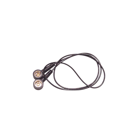 Ground Cord - 0.7m cord, 10mm socket/10mm socket, no resistor