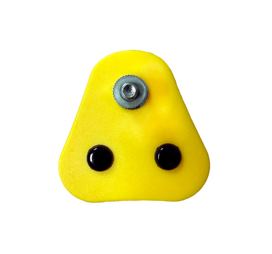 Earth bonding plug - 1 x 2BA binding post - no resistor