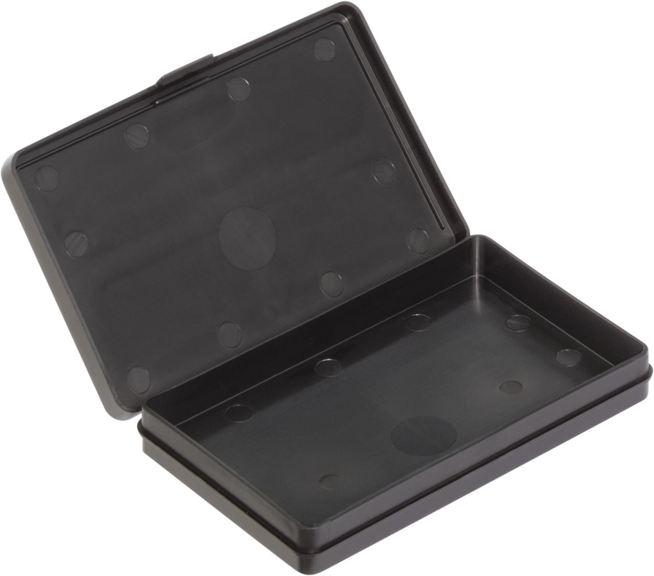 Conductive Hinged Box -  136 x 87 x 19mm (empty)
