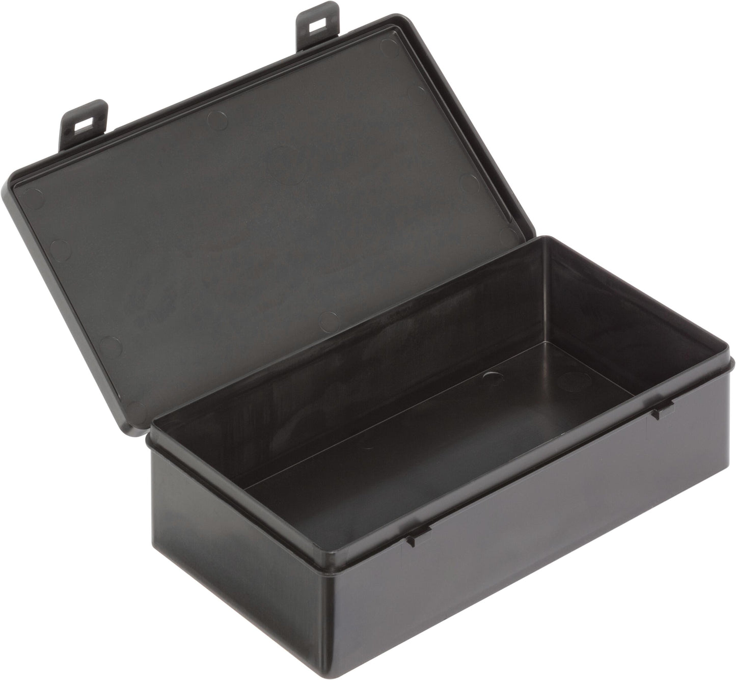 Conductive Hinged Box - 225 x 125 x 60mm (empty)