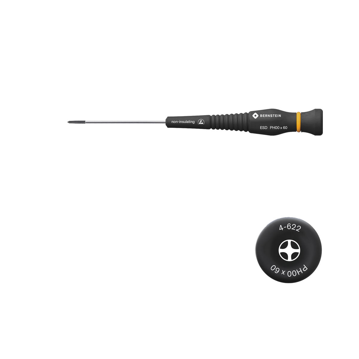 ESD Screwdrivers - Cross Recess