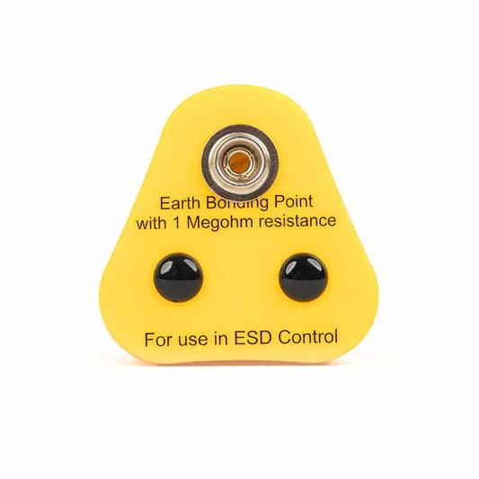 Earth bonding plug – 1 x 10mm stud – with resistor