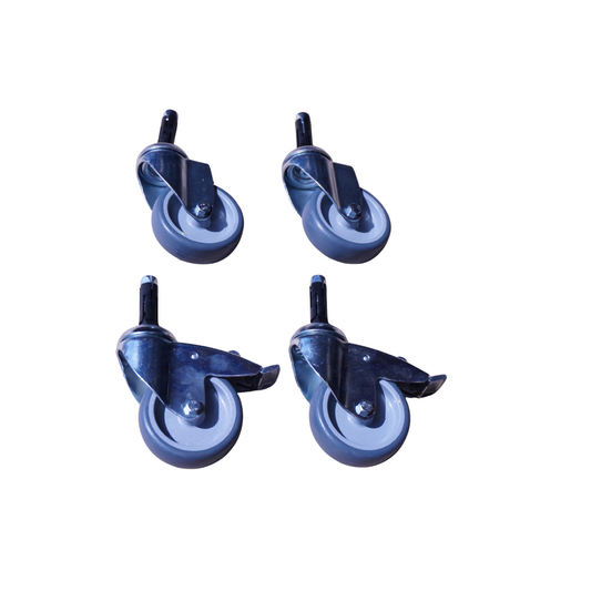Dissipative Castor Wheels