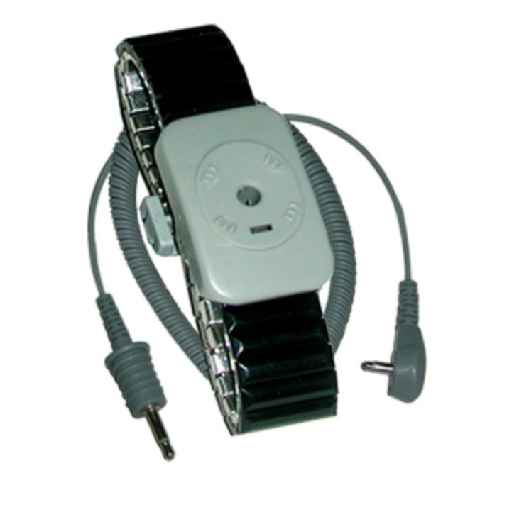 Wrist Strap Assembly Dual Metal band/10ft cord