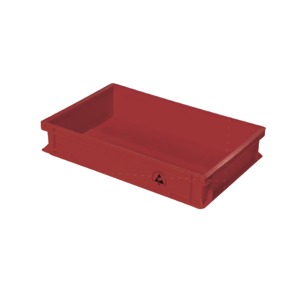 Static Dissipative Red Euro Containers