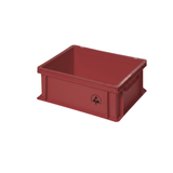 Static Dissipative Red Euro Containers