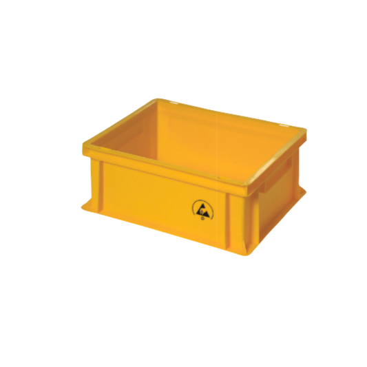 Static Dissipative Yellow Euro Containers