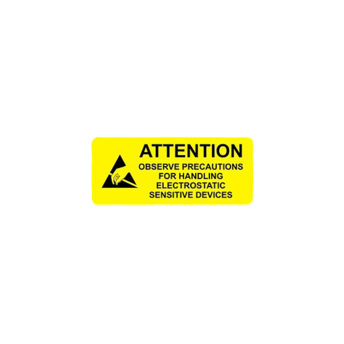 ESD Warning Labels for Packaging & Containers | Teknis – Teknis Ltd