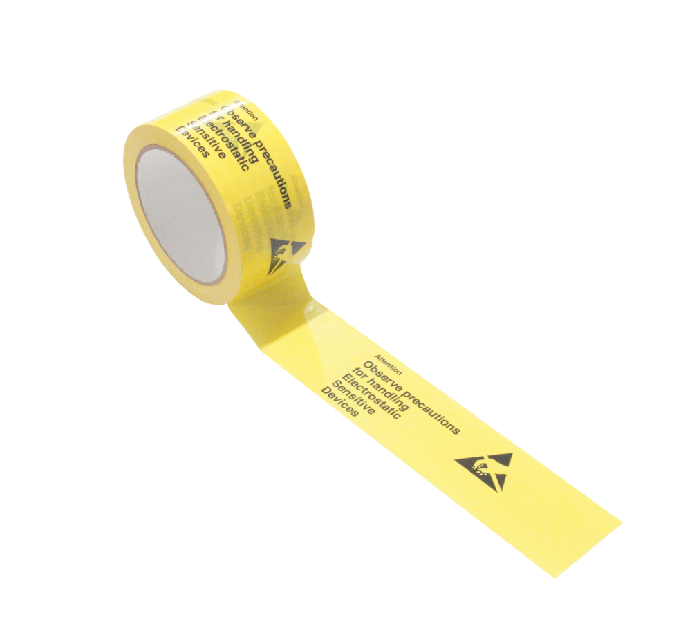 Yellow Packing Tape - Low ESD