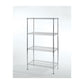 EPA Shelving - 610 x 915 x 1625mm - Chrome Wire