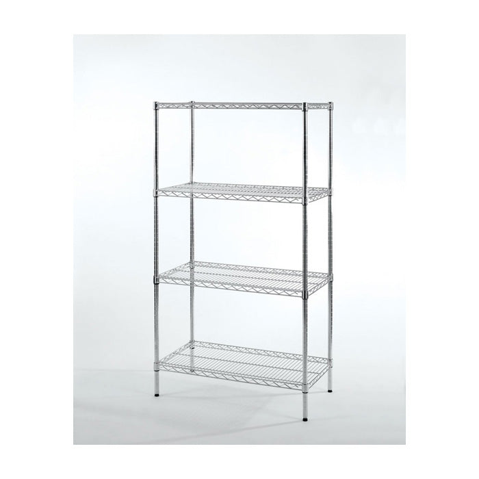 EPA Shelving - 460 x 1220 x 1625mm - Chrome Wire