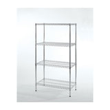 EPA Shelving - 610 x 1220 x 1625mm - Chrome Wire