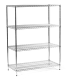 EPA Shelving - 610 x 1520 x 1625mm - Chrome Wire