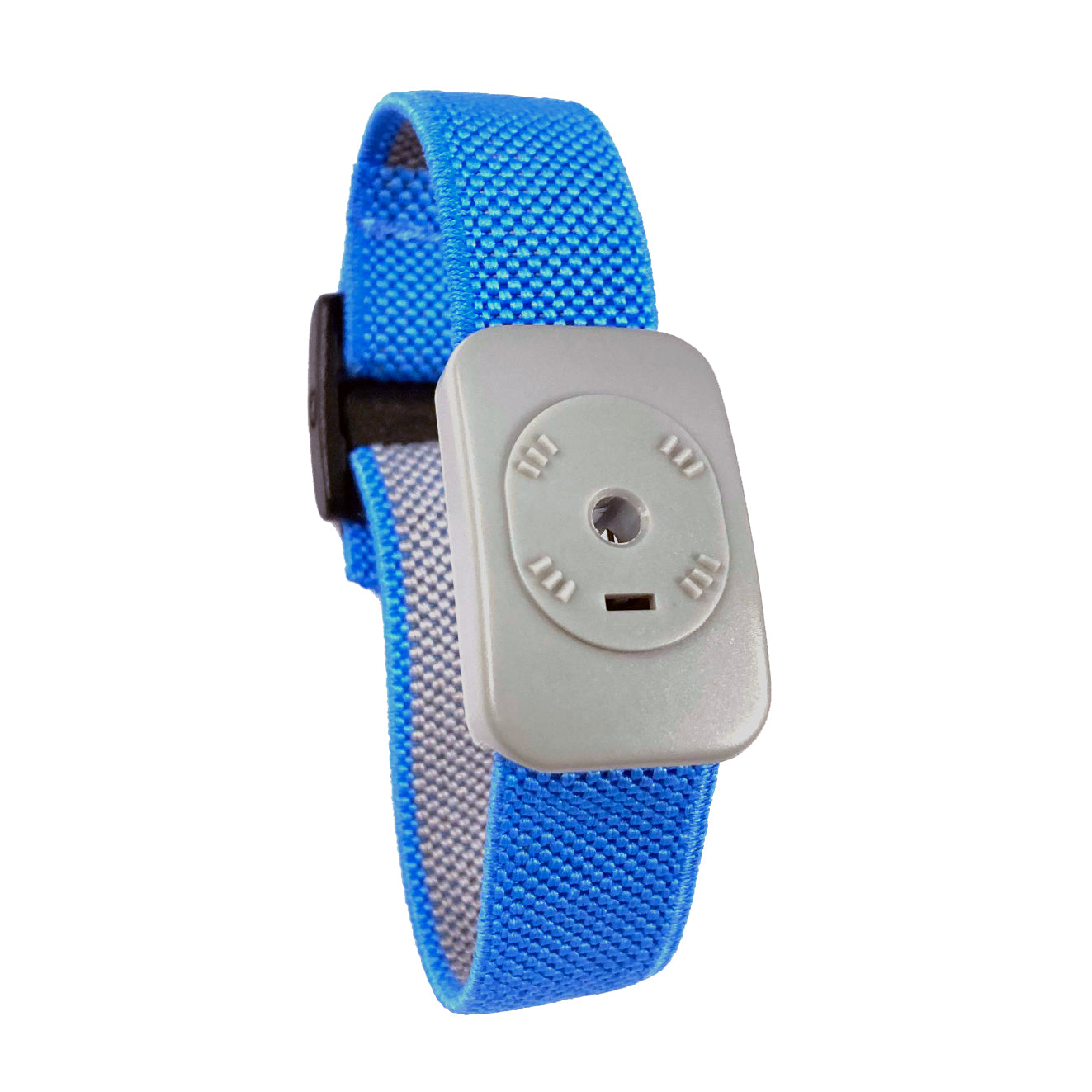 Wrist band, adjustable elasticated dual for continuous monitors