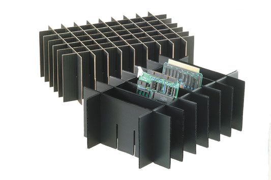 Conductive Corrugated Divider Sets to fit 600x400mm Wez Euro Containers