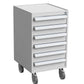 ESD Mobile 6 Drawer Unit - 450 x 520 x 800mm