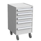 ESD Mobile 5 Drawer Unit - 450 x 520 x 800mm