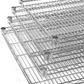 Chrome wire shelves