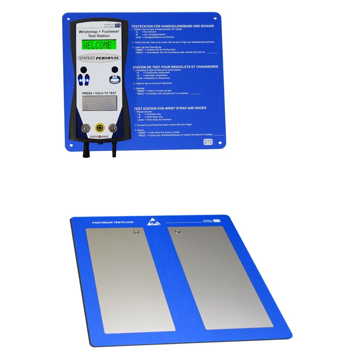 LCD Wrist Strap & Dual Footwear Tester CT8800K