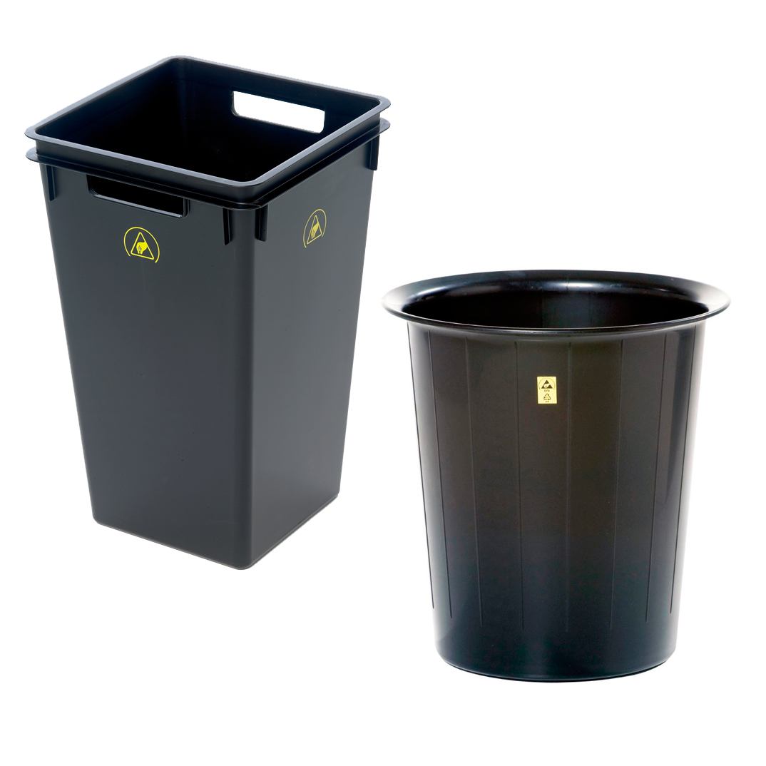 Conductive Plastic Wez Waste Bins