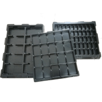Bespoke vacuum formed conductive trays
